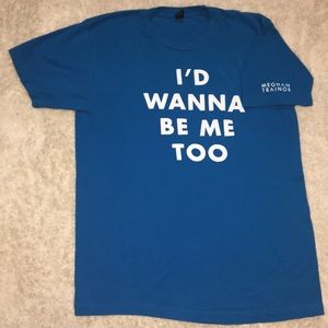 Meghan Trainor "I'd wanna be me too" Tee - Size L